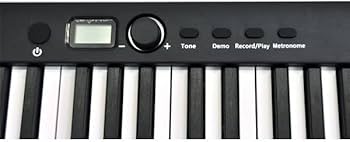 PLAYTECH ( プレイテック ) 88鍵　折りたたみキーボード　MIDI Amazon | PLAYTECH（プレイテック） PFK88 折りたたみキーボード